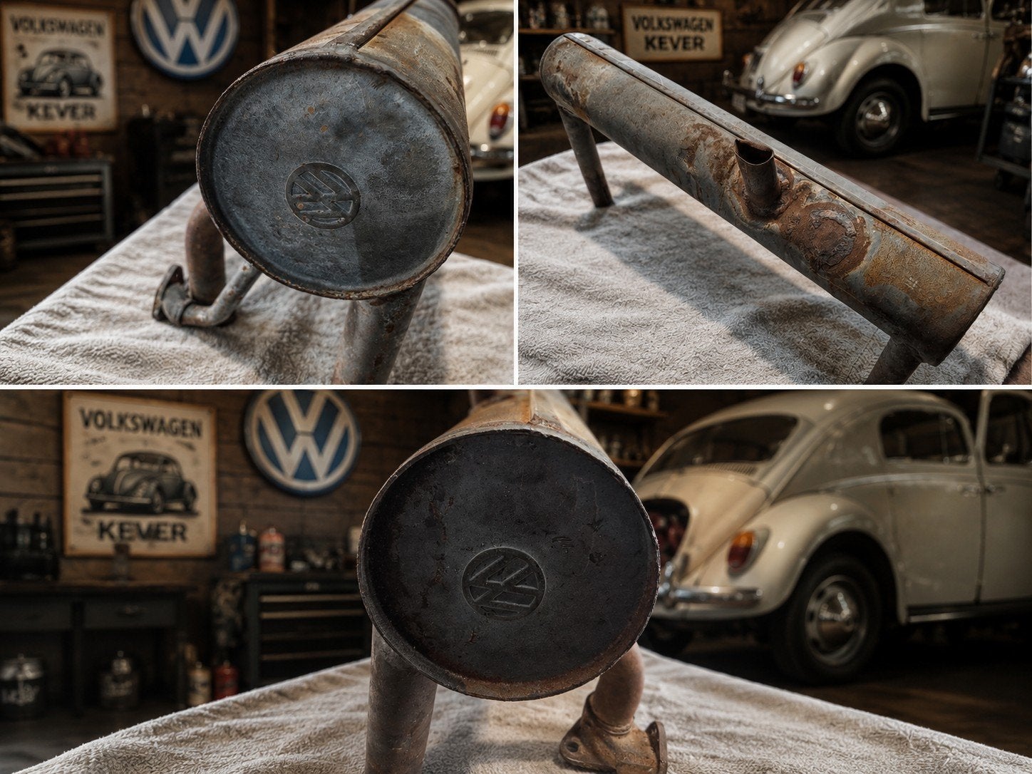 Orginele volkswagen single tip uitlaat, Ophalen of Verzenden, Volkswagen