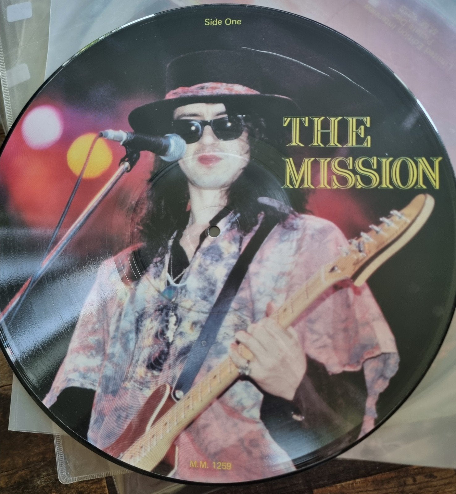 The Mission interview picture disc, Ophalen of Verzenden, Zo goed als nieuw