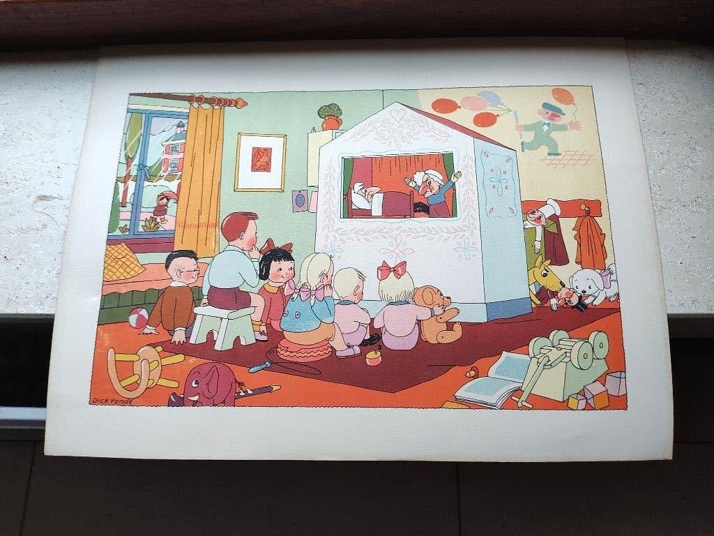 Dick van de Pol kinderposters Dick Vande, Verzenden, Overige thema's