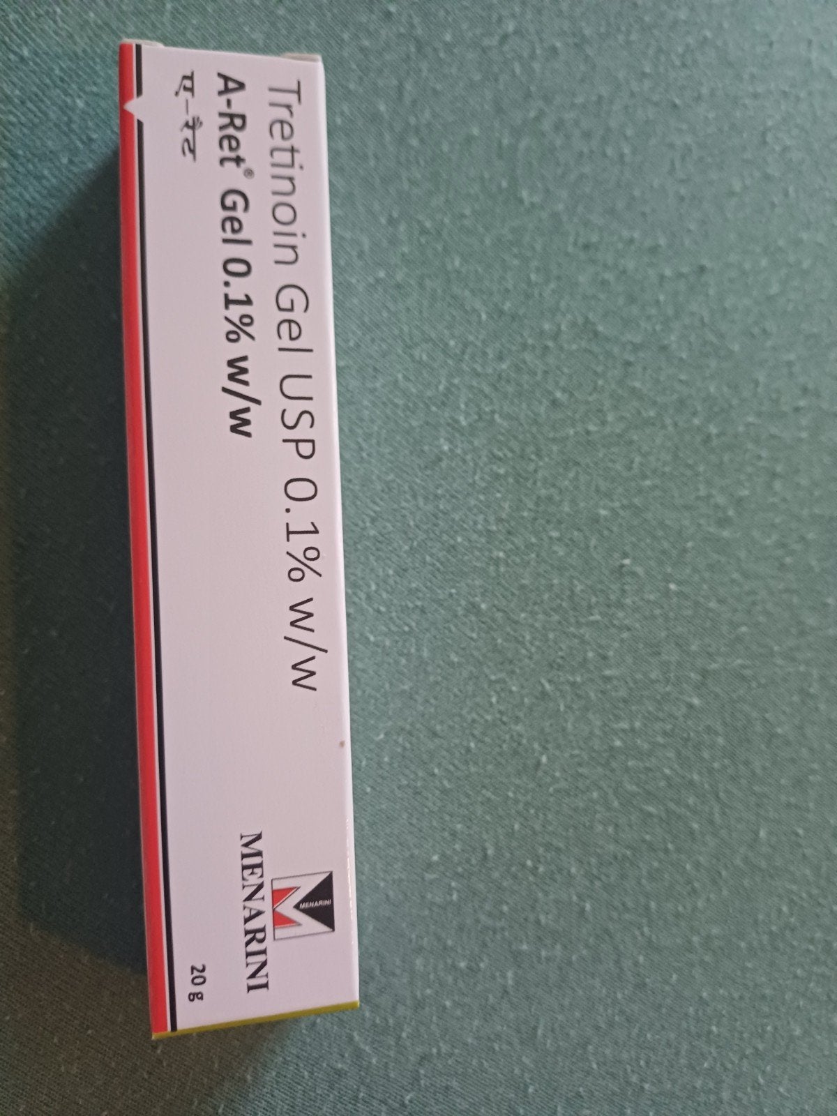Retinol op recept  Gel 0.1% - A-Ret Gel 20g, Ophalen of Verzenden, Nieuw, Gehele gezicht
