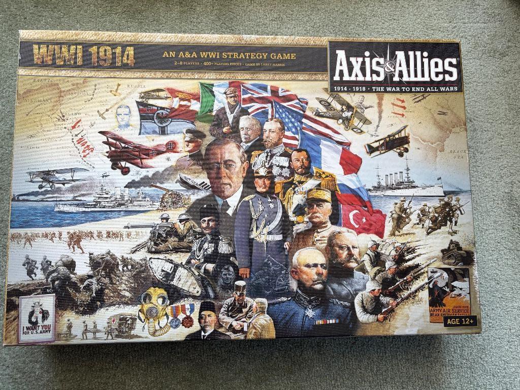 Axis & Allies 1914 bordspel, Ophalen, Zo goed als nieuw