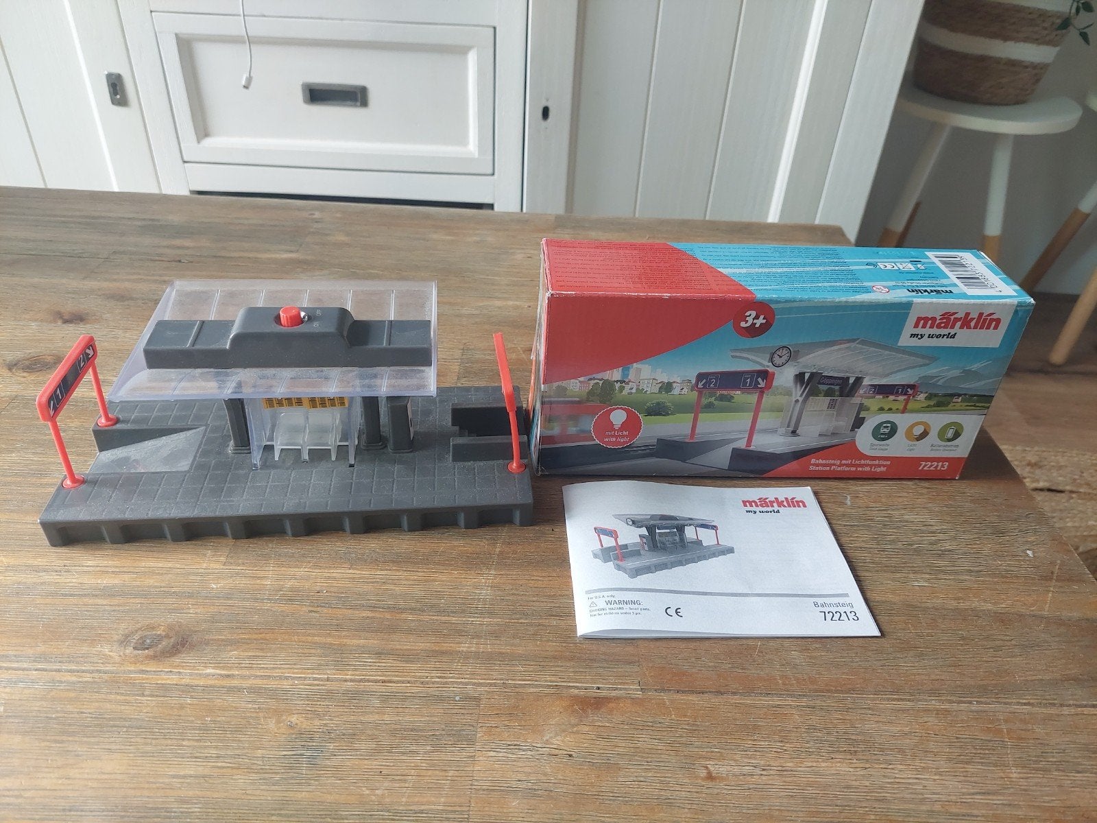 Märklin My World Station Göppingen met licht, Ophalen of Verzenden, Zo goed als nieuw, Wisselstroom, Märklin