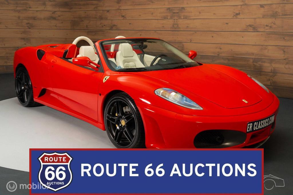 Ferrari F430 Spider F1 | 2006 | Route 66 Auctions, Gebruikt, Overige carrosserieën, Zwart, Bedrijf