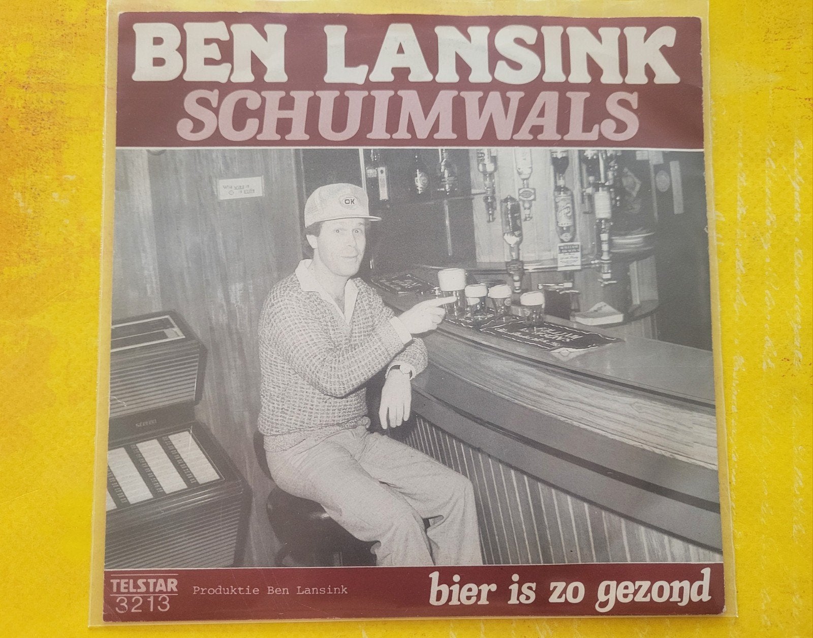 Ben Lansink - Schuimwals - Bier is zo gezond, Ophalen, Zo goed als nieuw, Overige formaten, Levenslied of Smartlap