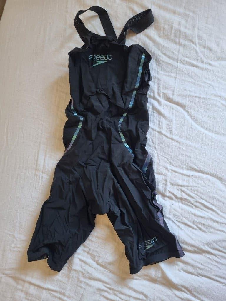 Speedo Fastskin LZR Racer X - Zwart wedstrijdzwempak, Zwart, Badpak, Zo goed als nieuw, Speedo