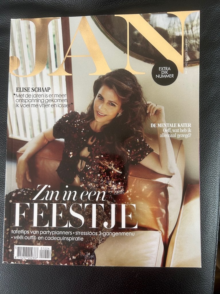 JAN magazine nummer 12 December 2024 in ~~nieuw~~ staat, Boeken, Tijdschriften en Kranten, Verzenden, Zo goed als nieuw, Glossy