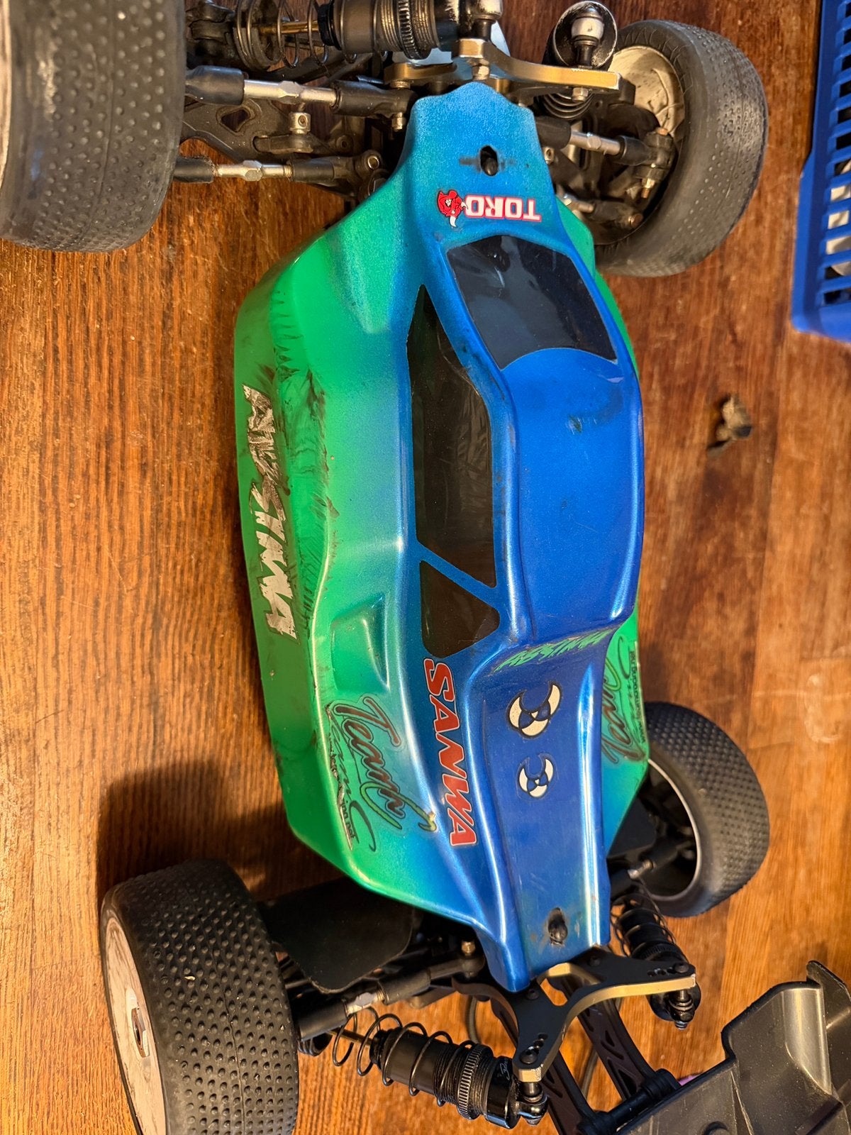 Absima 1/8 buggy roller leuke auto kijk foto, Elektro, B, Gebruikt, Auto offroad