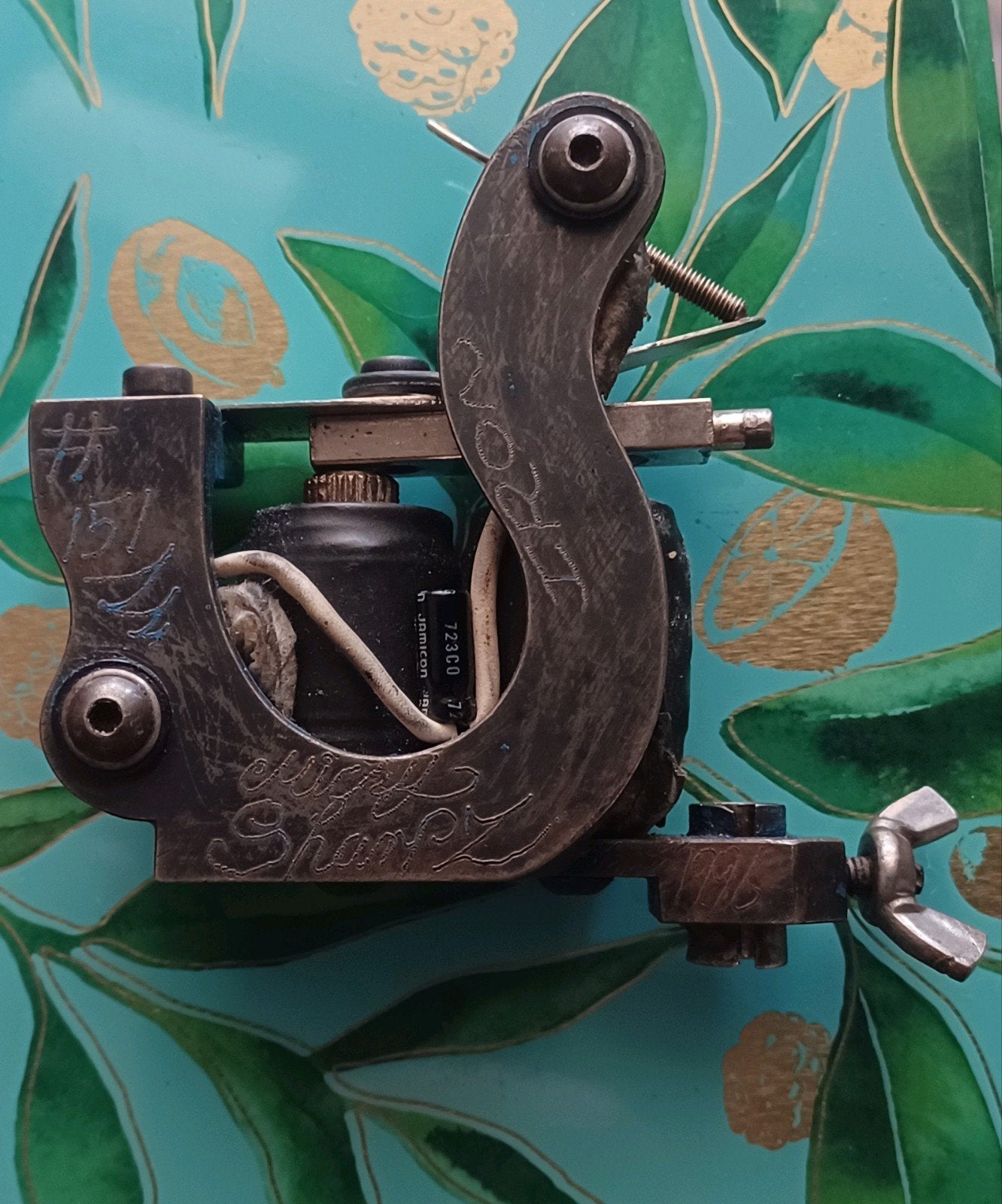 Coil tattoo machine Micky Sharpz contraption '96 no 151, Ophalen of Verzenden, Gebruikt