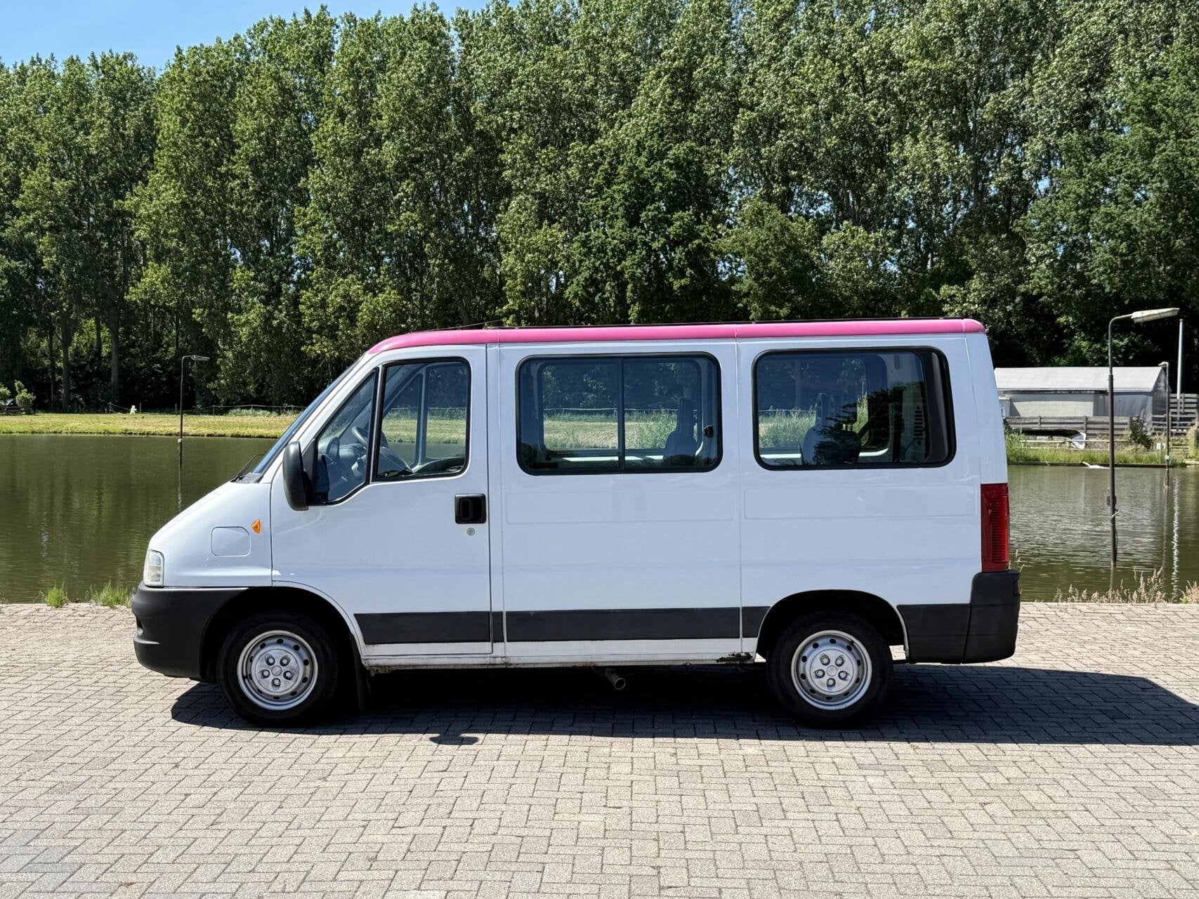 Fiat Ducato combi 11 2.0 9-persoons 59.000km!, Auto's, Fiat, Stof, Gebruikt, 2000 kg, Wit