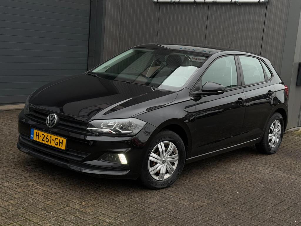 Volkswagen Polo 1.0 MPI Comfortline | Airco | Cruise Control, 1005 kg, Stof, Zwart, Bedrijf