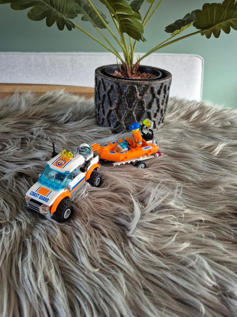 Lego 60012 4x4 & duikersboot, Ophalen of Verzenden