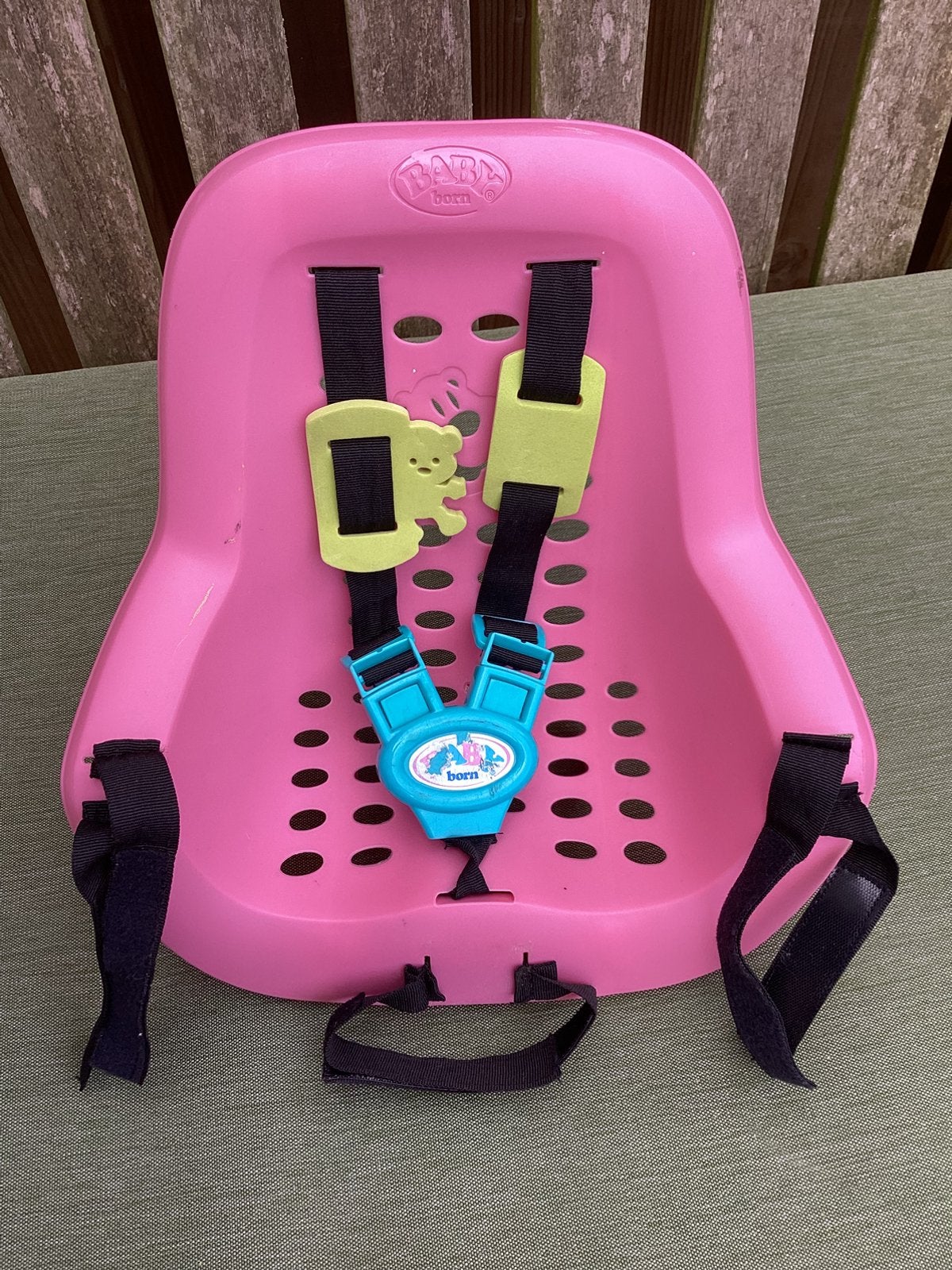 Babyborn fietsstoeltje., Ophalen, Zo goed als nieuw, Babypop