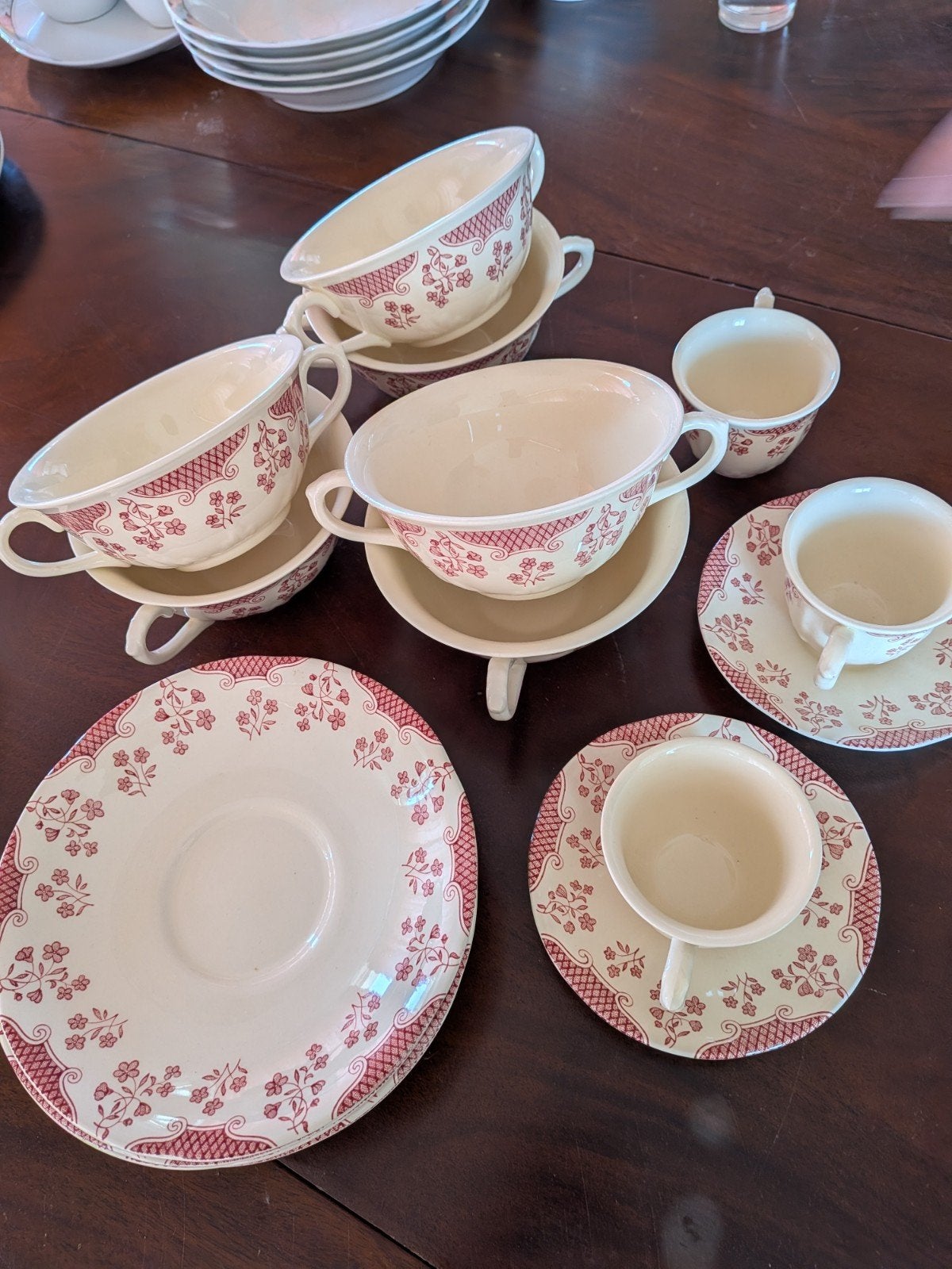 Mason's Ironstone 'Chartreuse' servies - 18-delig, Ophalen