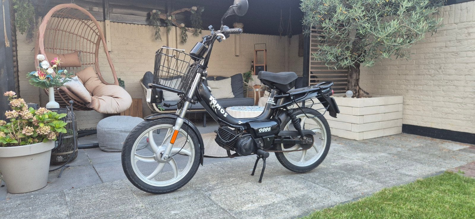 Tomos Standard Snorfiets met olie tankje, Fietsen en Brommers, Gebruikt, Ophalen of Verzenden, Flexer, Maximaal 25 km/u