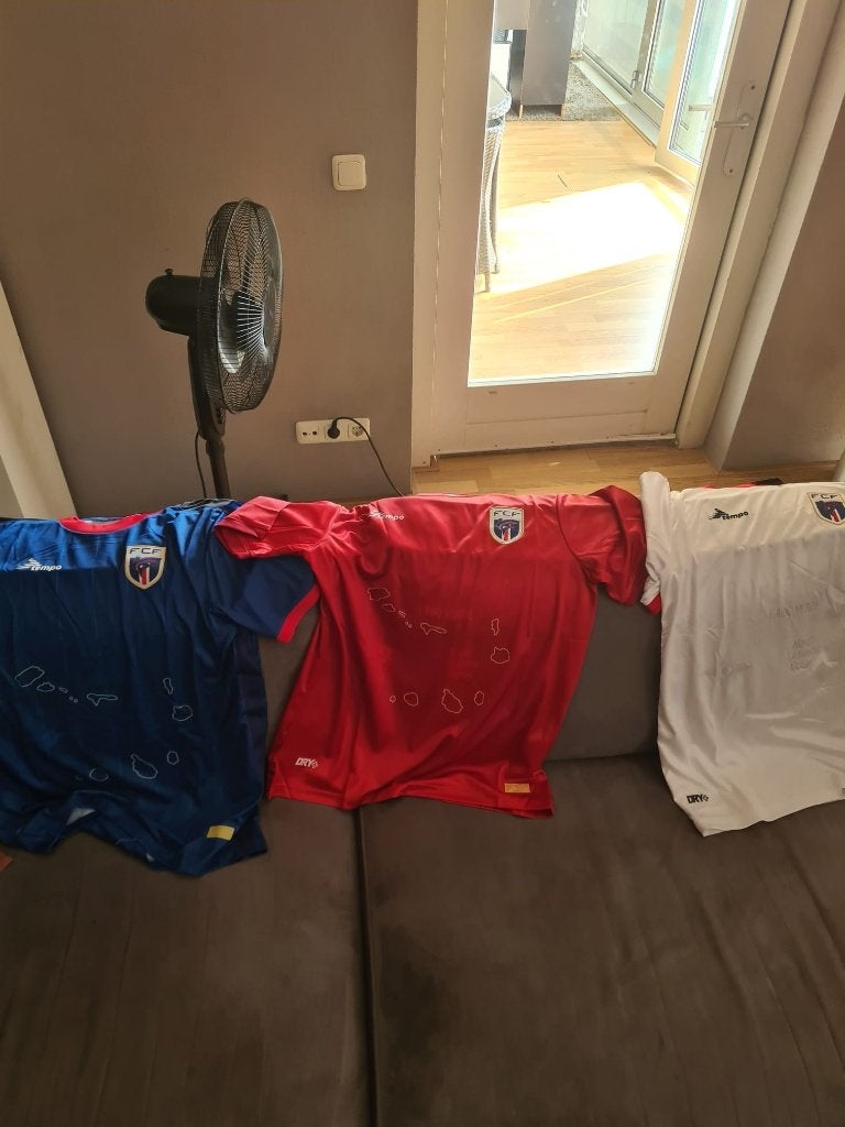 Kaapverdie thuis en uit shirts, Maat XL, Ophalen of Verzenden, Nieuw, Shirt