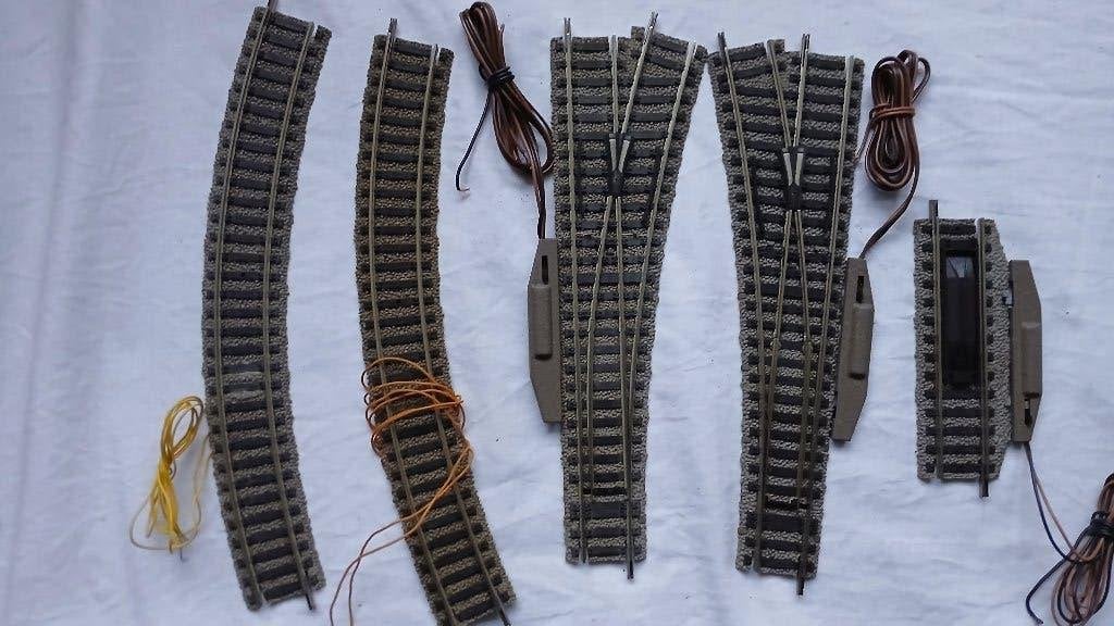Fleischmann wissels, aansluit en ontkoppel, Gelijkstroom, Fleischmann, Rails, Ophalen of Verzenden