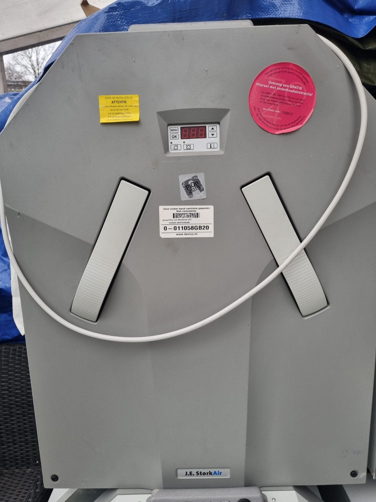 WTW unit J.E. StorkAir WHR 930 Basis L met Perilex, Doe-het-zelf en Verbouw, Ventilatie en Afzuiging, Ophalen
