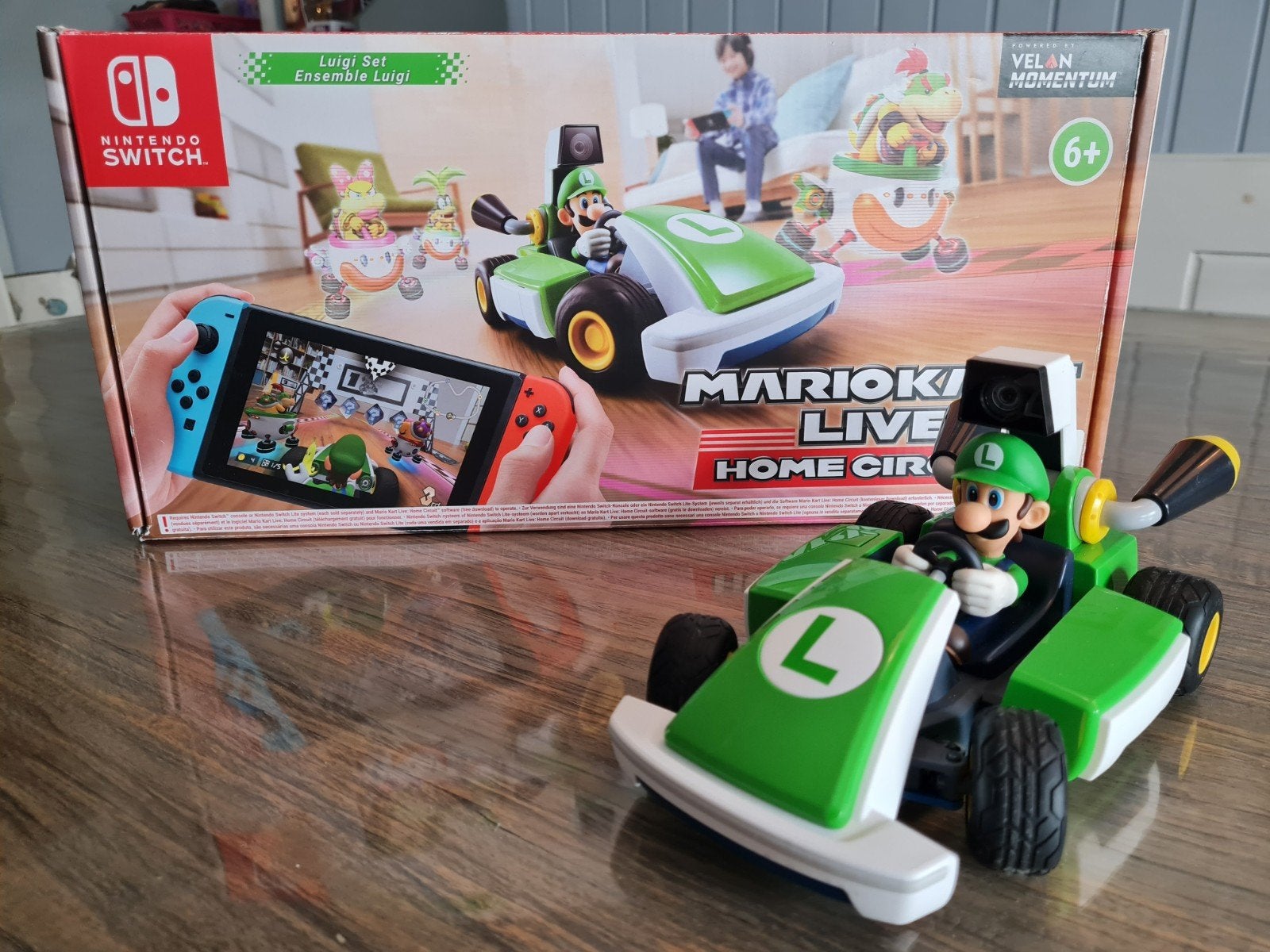 Mario Kart Live: Home Circuit Luigi Set, Ophalen, Gebruikt, Switch Original