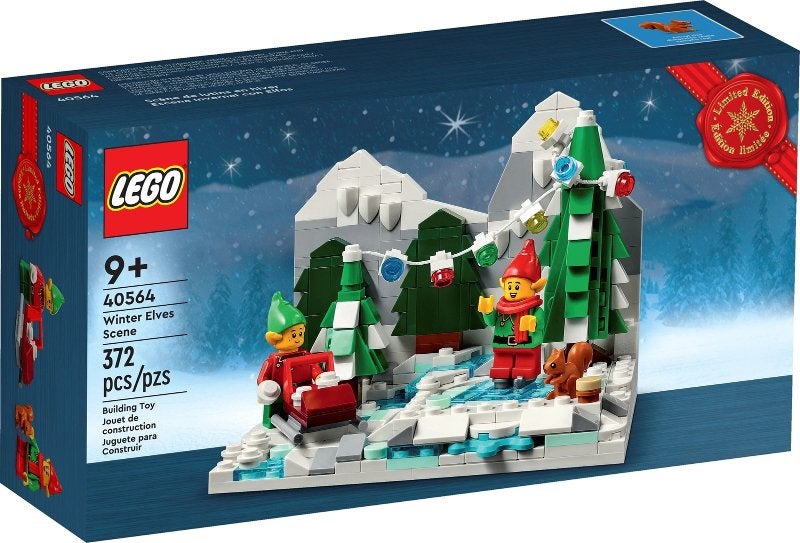 Lego Winter Elves Scene nr 40564, Lego, Lego, BrickHeadz, Lego