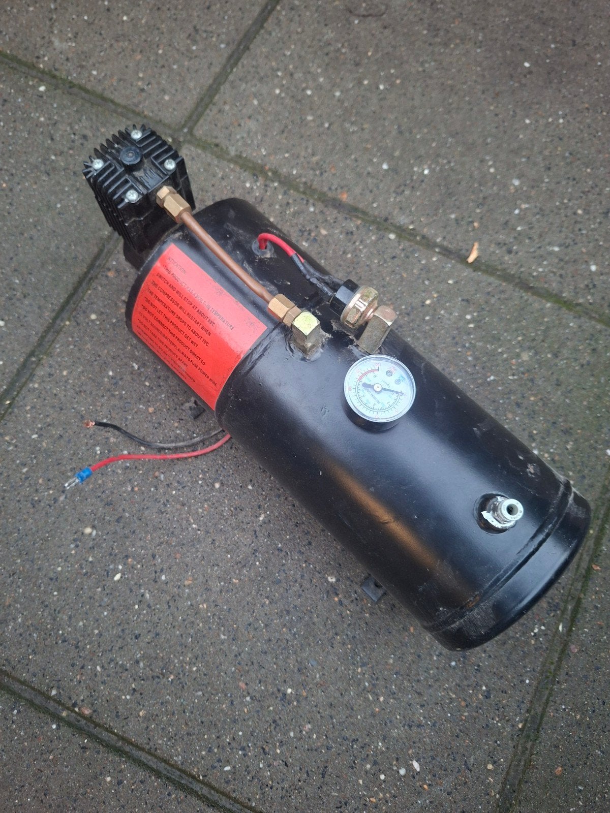 compressor 12 volt, Minder dan 25 liter, Ophalen, Minder dan 200 liter/min