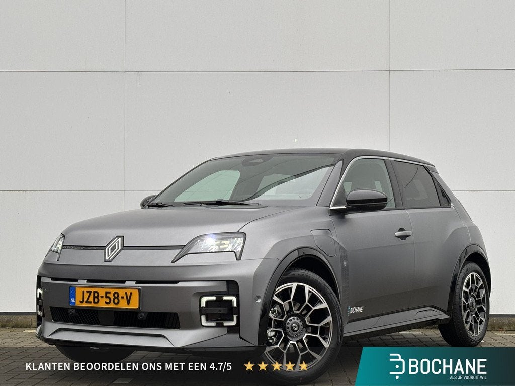 Renault 5 comfort range Roland-Garros 52 kWh | DEMO | PACK A, Auto's, Renault, Automatische klimaatregeling, Leder en Stof, Origineel Nederlands