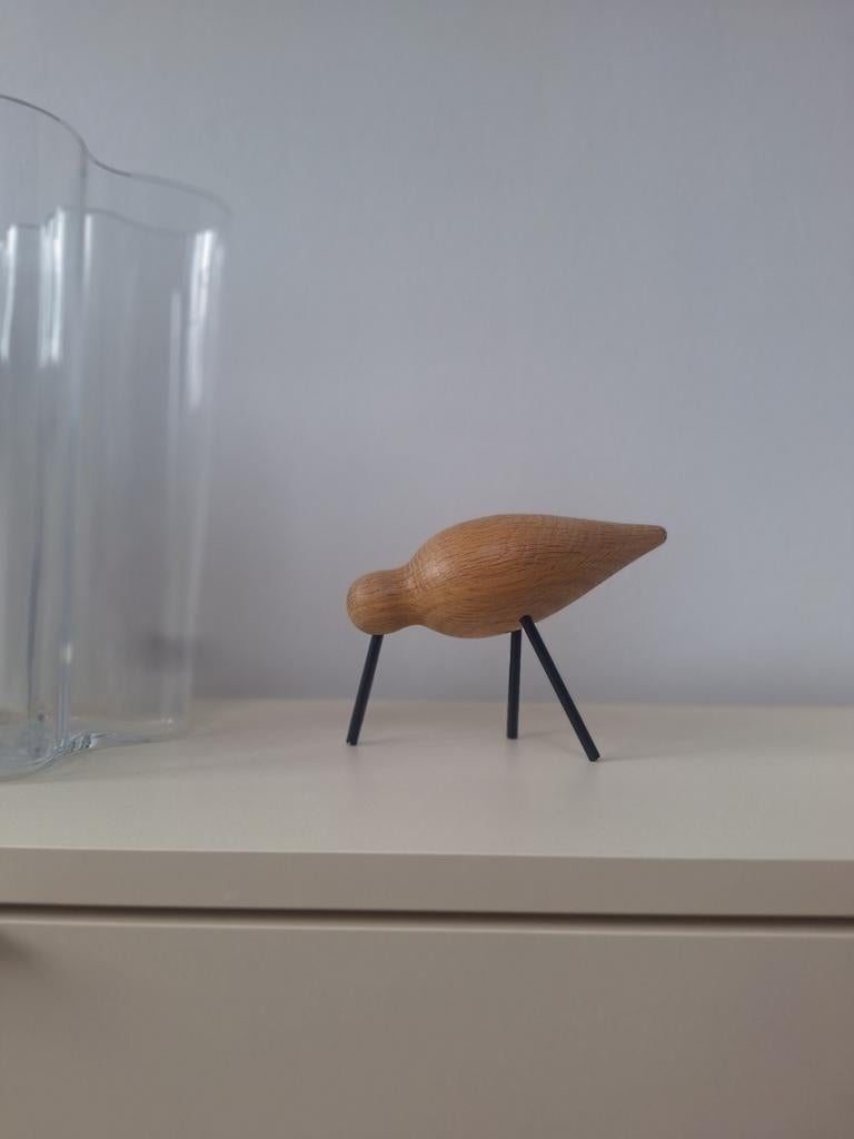 Normann Copenhagen Houten Vogel, Huis en Inrichting, Woonaccessoires | Overige, Hout, Ophalen of Verzenden, Zo goed als nieuw