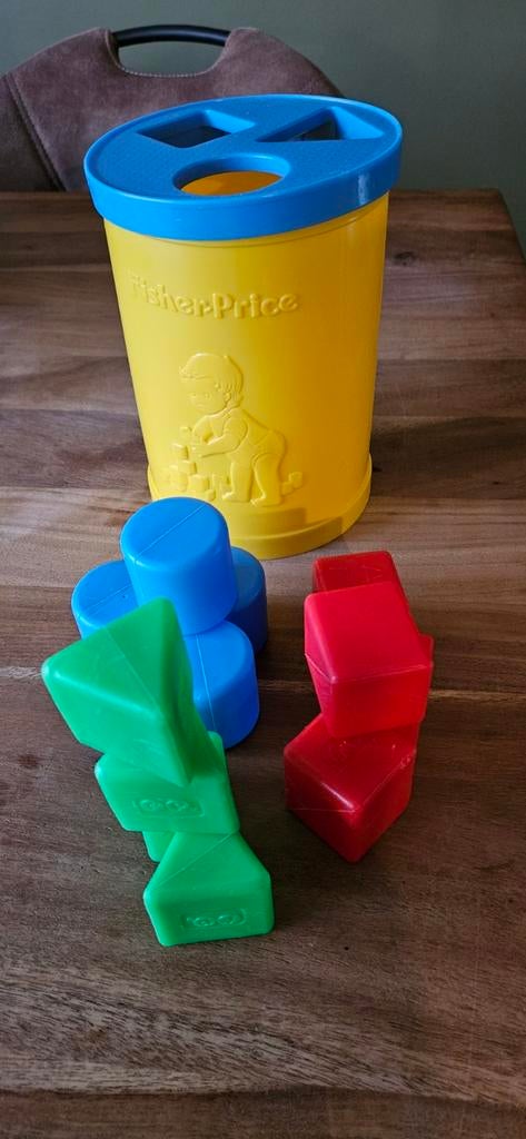 fisher price vormenstoof (vintage), Ophalen of Verzenden, Gebruikt, Speelset