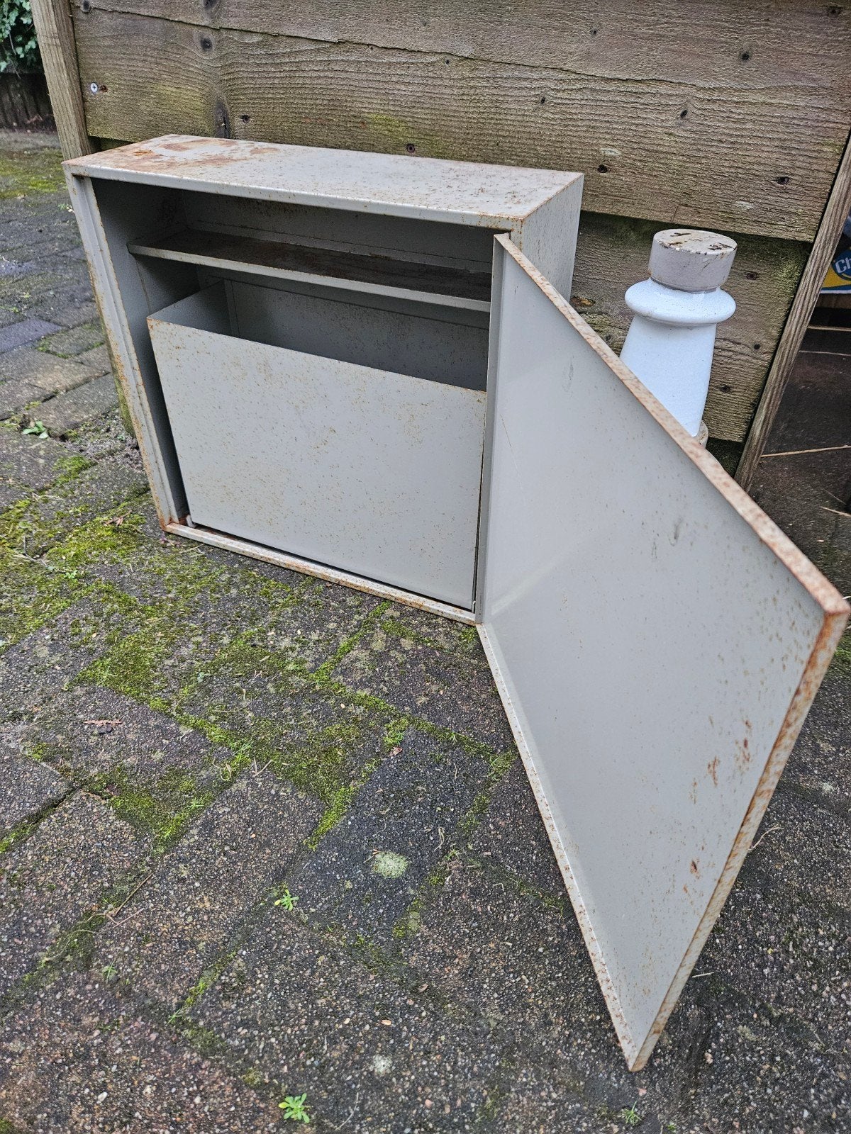 oude PTT dropbox metaal, Ophalen of Verzenden