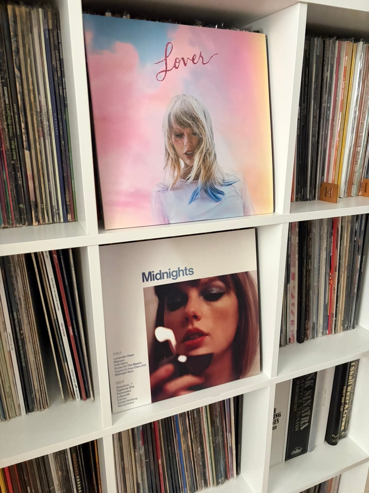 2 x Taylor Swift vinyl, Cd's en Dvd's, Vinyl | Pop, Ophalen of Verzenden, Zo goed als nieuw, LP