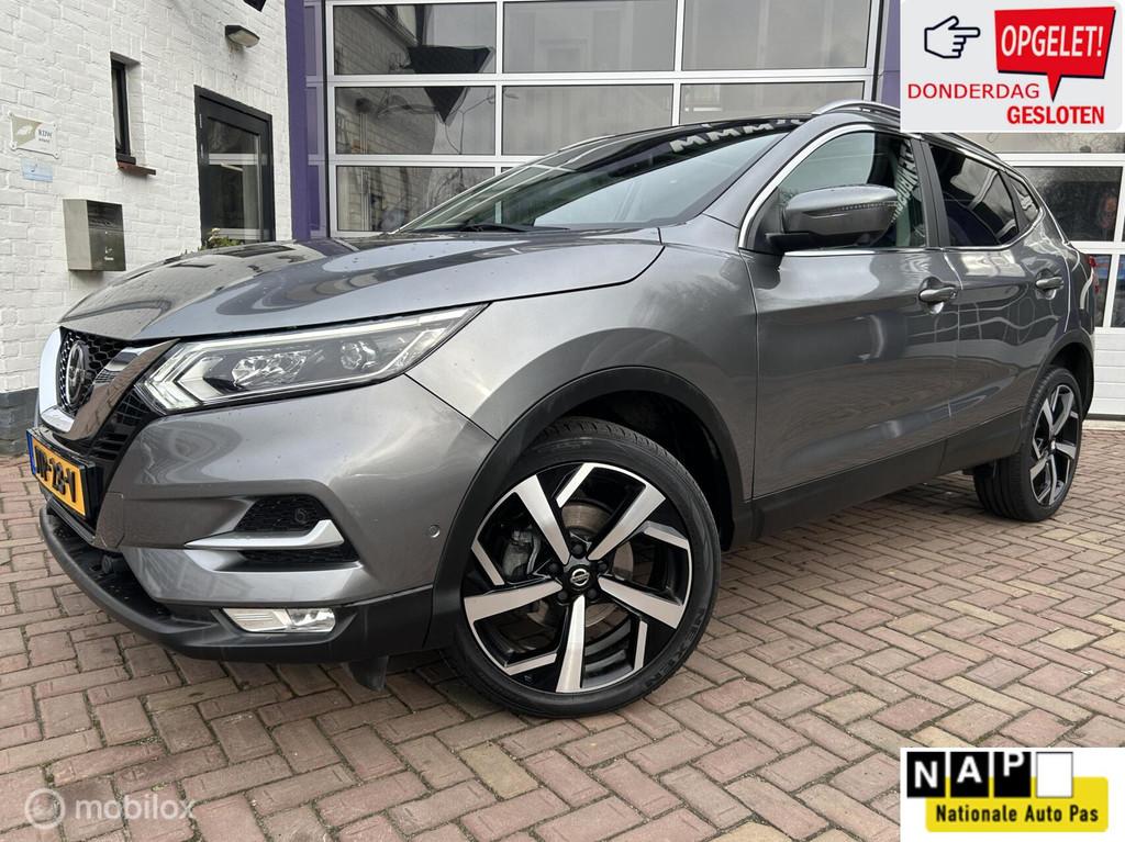 Nissan Qashqai 1.3 DIG-T Tekna * PANO DAK * NAVIGATIE * PDC, Auto's, Voorwielaandrijving, 687 kg, Gebruikt, Euro 6