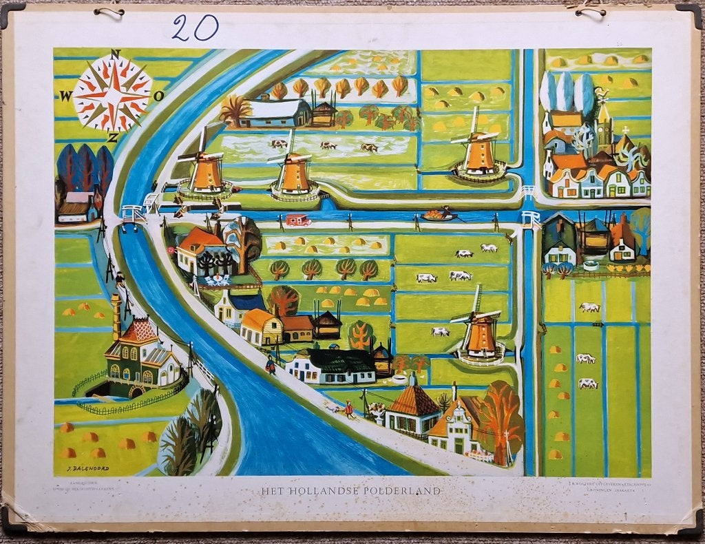 Het Hollandse polderland, Ophalen, Geschiedenis