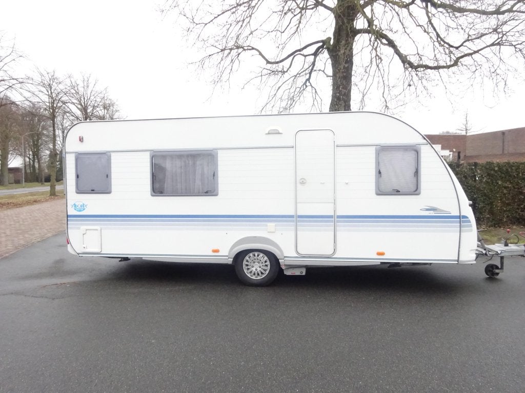 Adria Adora 542 Enkele Bedden + Mover, Caravans en Kamperen, Rondzit, Bedrijf, Schokbreker, Adria