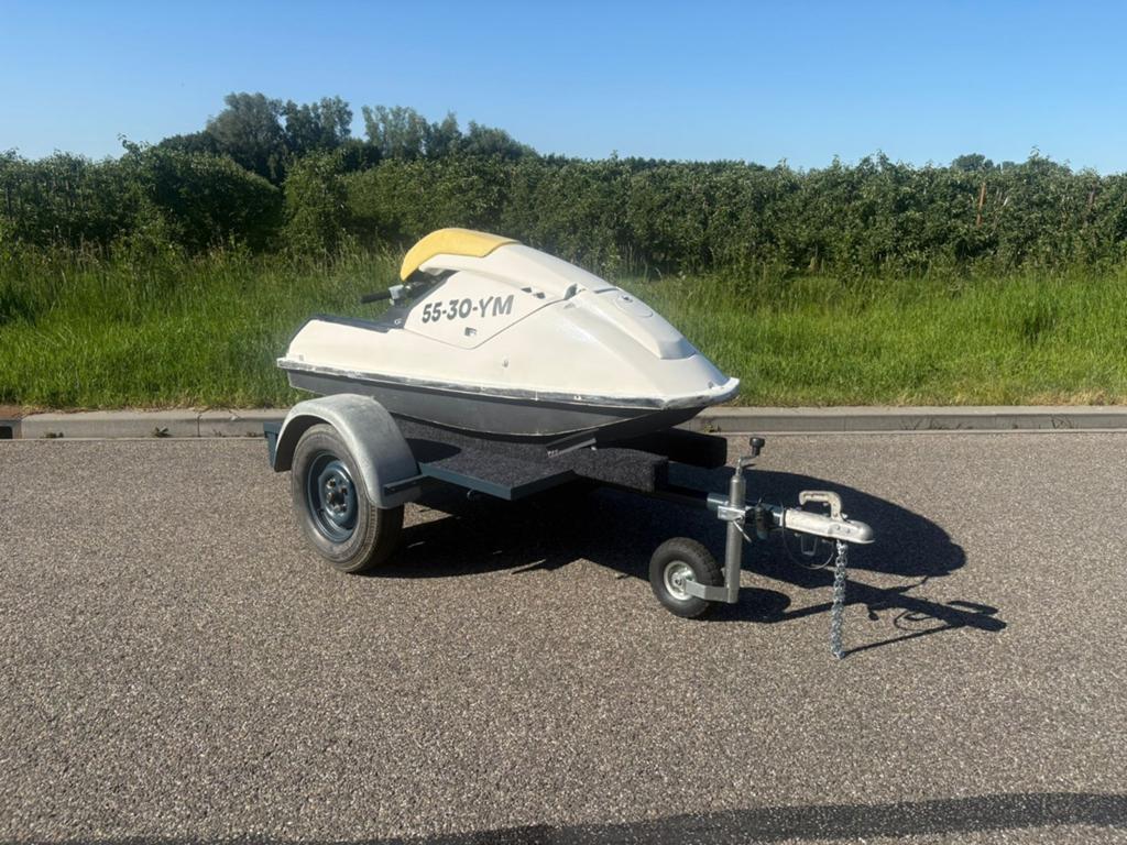 Kawasaki sx 650 jetski waterscooter trailer, Ophalen, Gebruikt, Binnenboordmotor, Benzine