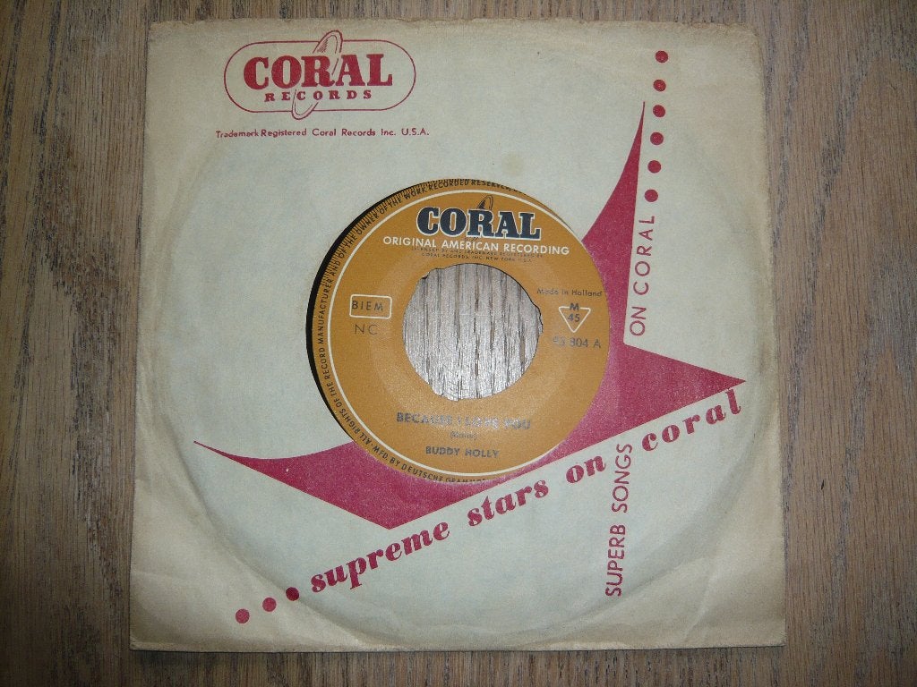 Single Buddy Holly., Gebruikt, 7 inch, Single, Ophalen of Verzenden