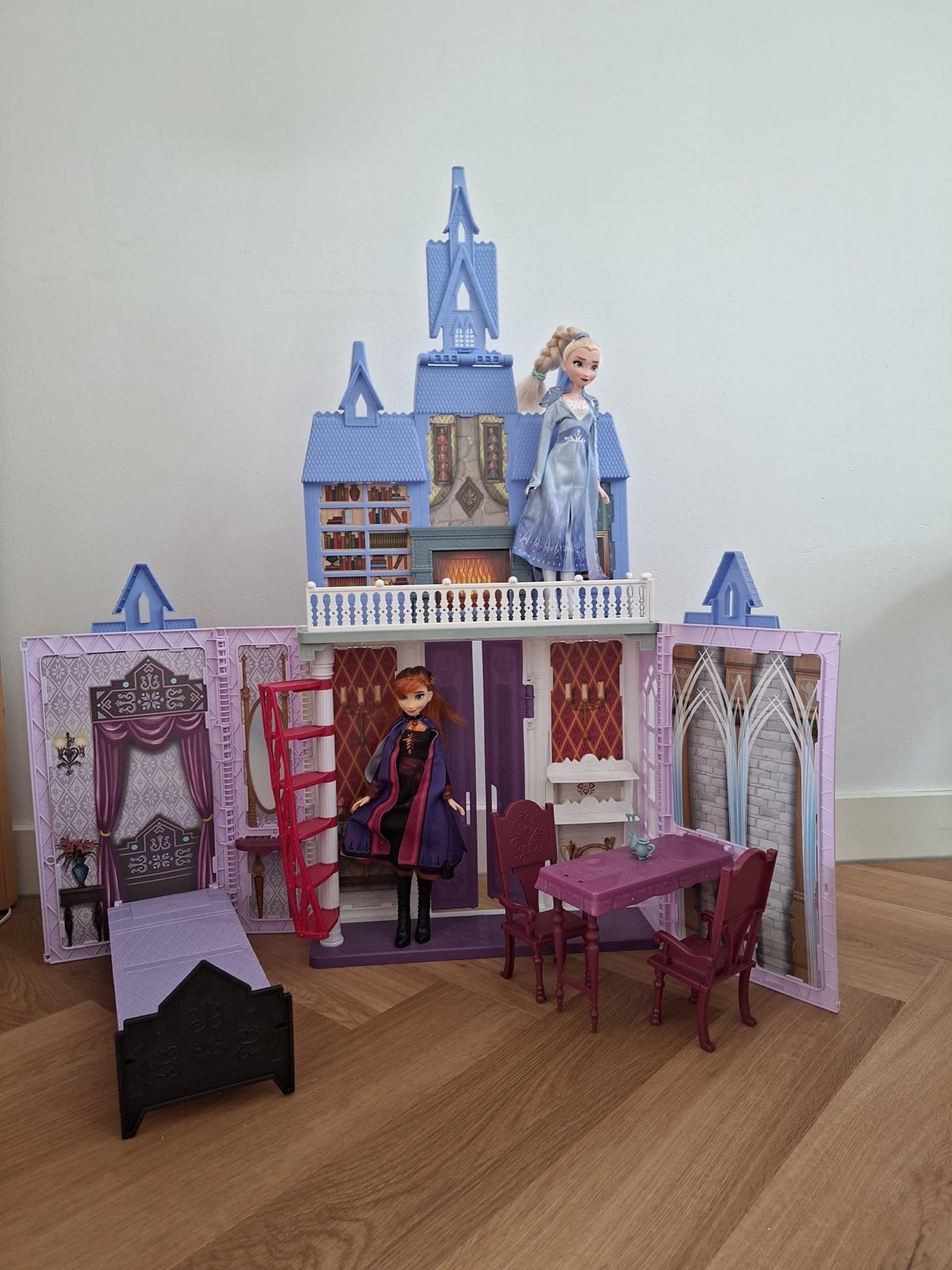 Frozen Anna en Elsa poppen, Ophalen of Verzenden, Zo goed als nieuw, Overige typen