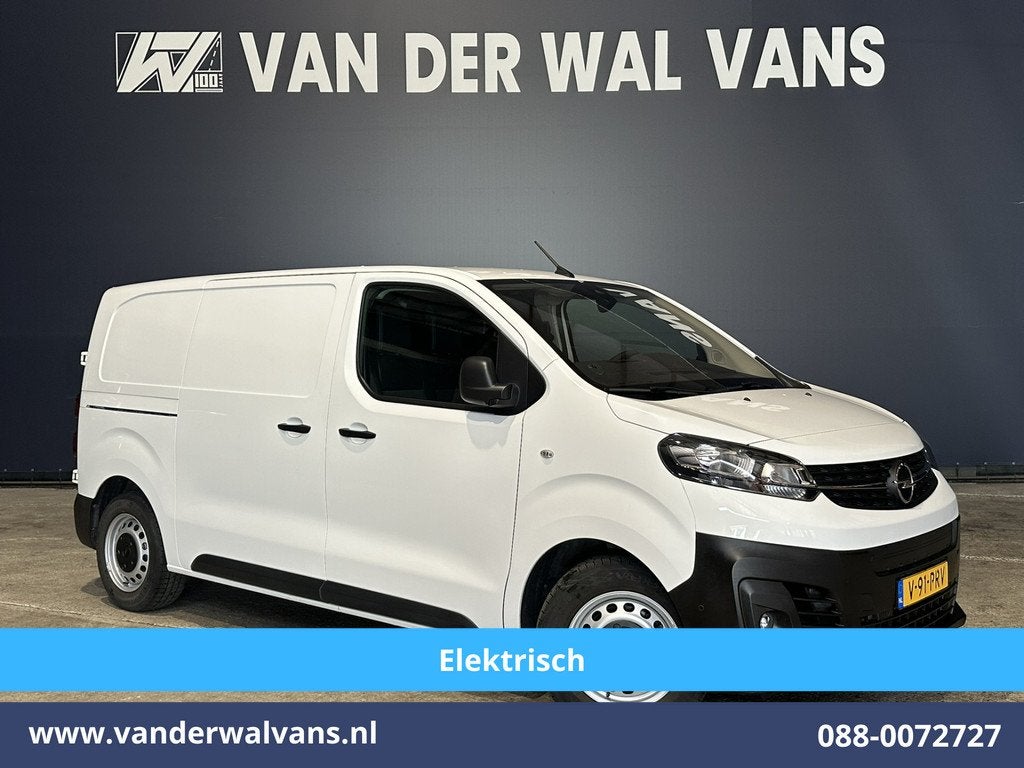 Opel Vivaro-e 136pk Automaat L2H1 50 kWh Elektrisch Airco |, 1849 kg, 136 pk, Gebruikt, Zwart