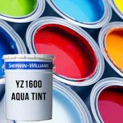 Sherwin Williams YZ1600 diverse tinting pasta's set, Ophalen of Verzenden, Zo goed als nieuw, Overige typen