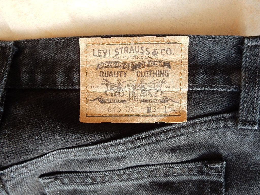 Levi's 615, W31 L34, Zwart, Ophalen of Verzenden, Zo goed als nieuw, W30 - W32 (confectie 38/40)