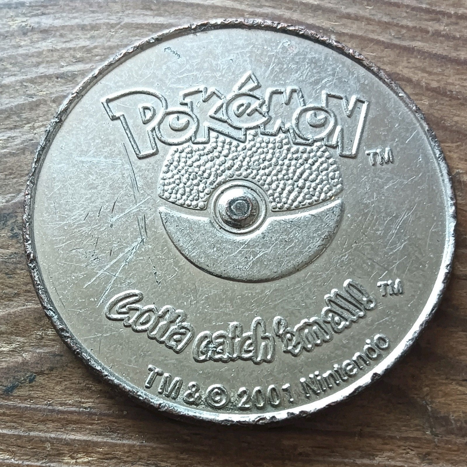 Pokémon Munt - Gotta Catch 'Em All! (2001), Ophalen of Verzenden, Overige materialen