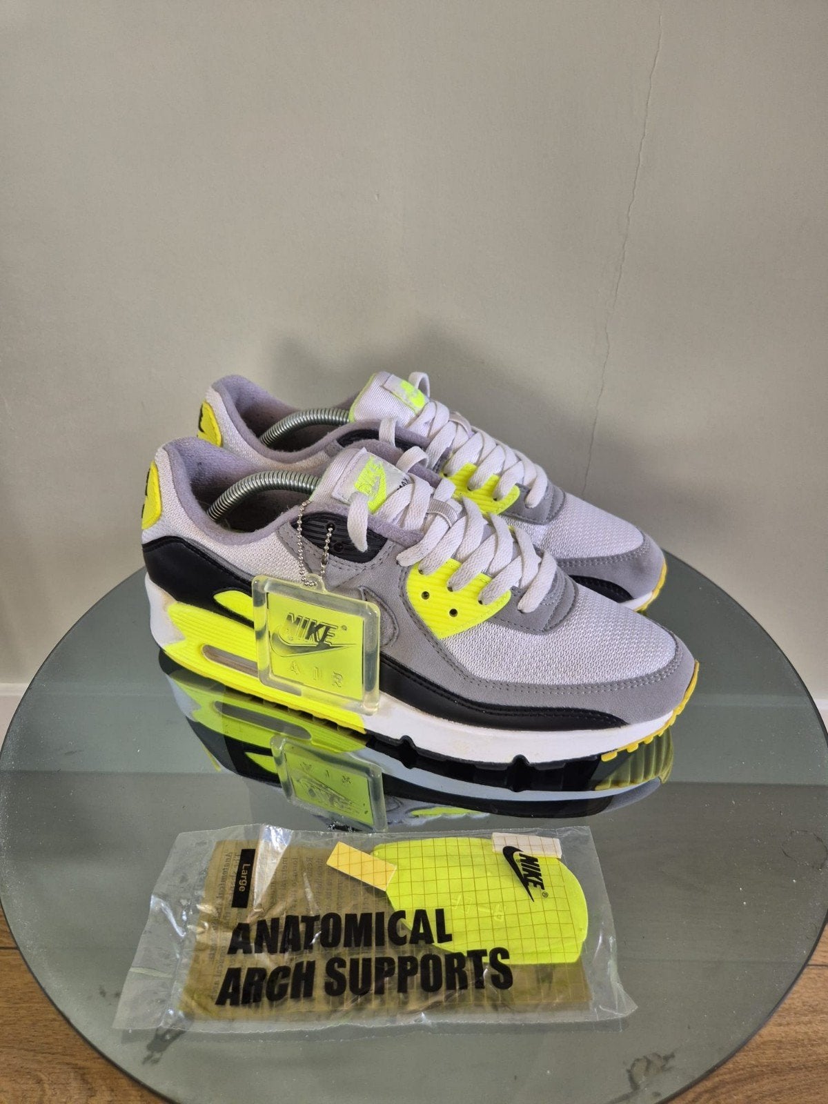 Nike Air Max 90 OG Volt, Ophalen, Nike air max, Wit, Sneakers of Gympen