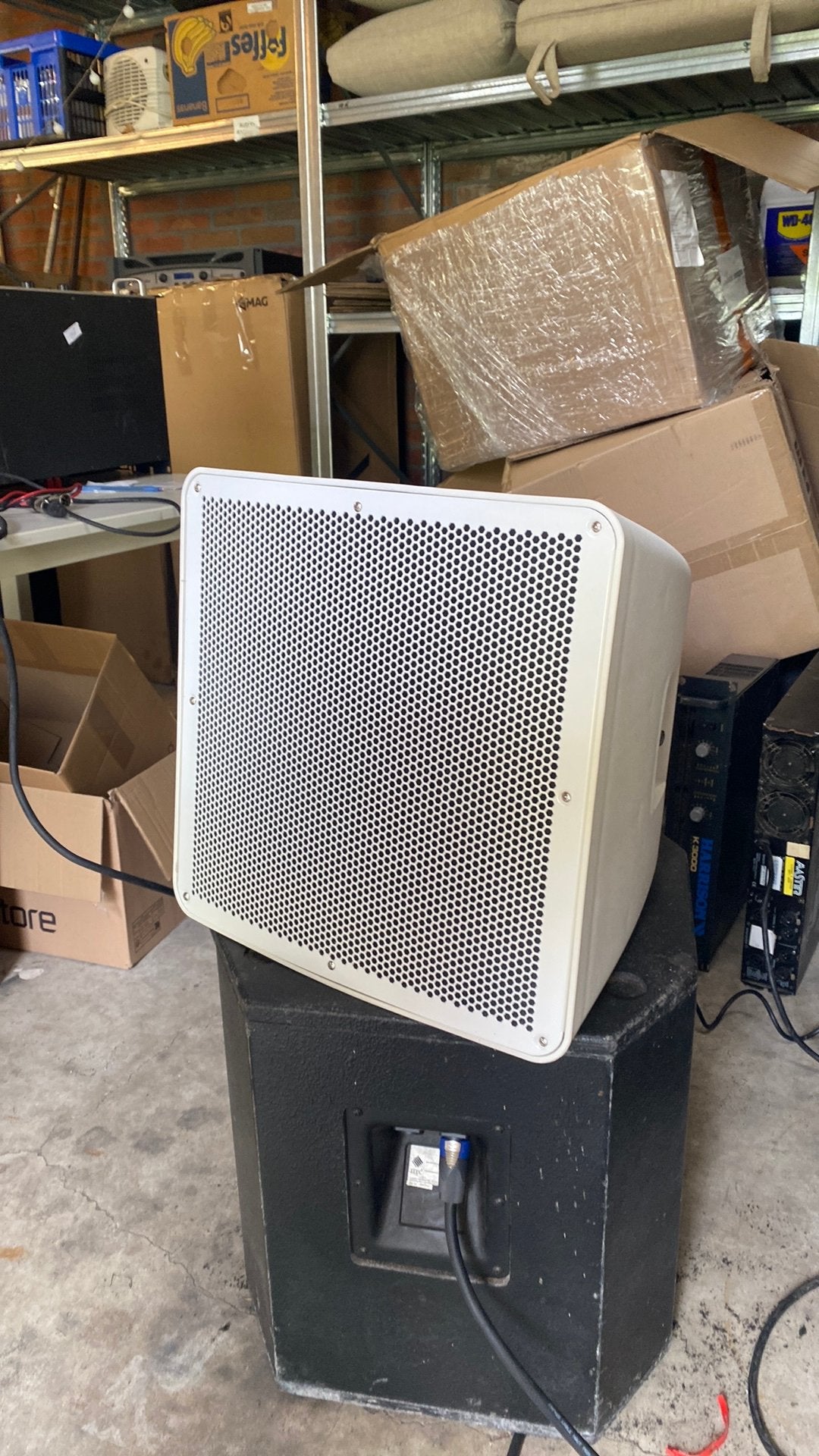 Sportspeaker Audio Horn12 300W met beugel – Nieuw, Audio, Tv en Foto, Ophalen, Nieuw, Overige merken
