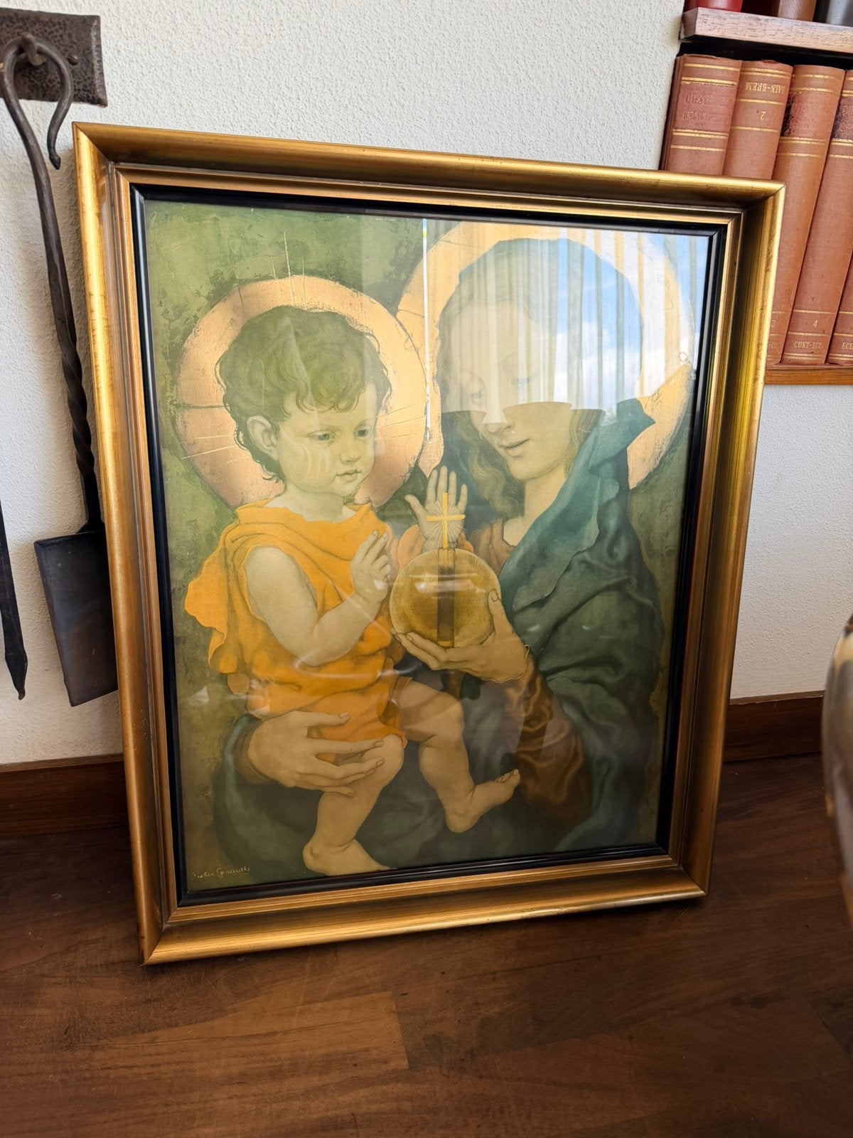 Schilderij Pieter Geraedts, Ophalen