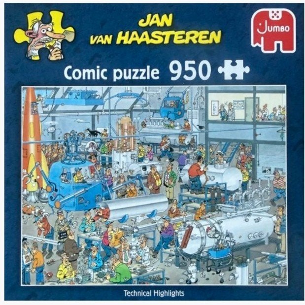 Foto 9 van Verzameling puzzels (JvH, Wasgij) 950, 1000 & 1500 stukjes