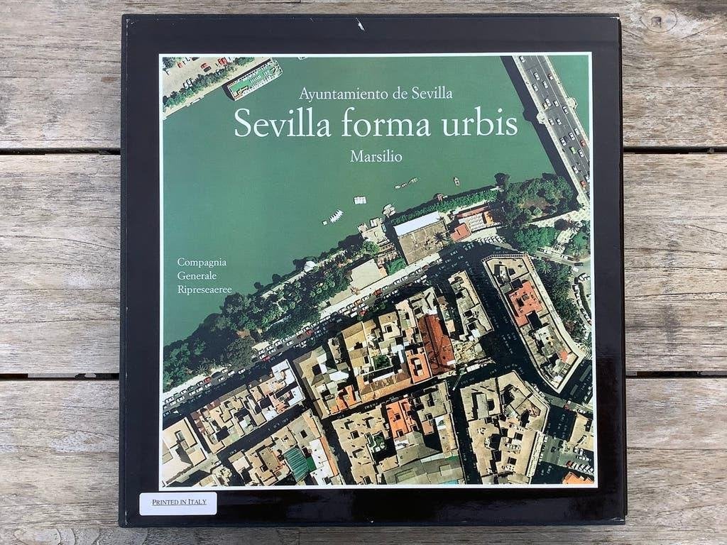 Sevilla forma urbis (1992) - Grote Atlas + Schuifdoos, Ophalen of Verzenden, Zo goed als nieuw, 1800 tot 2000, Landkaart