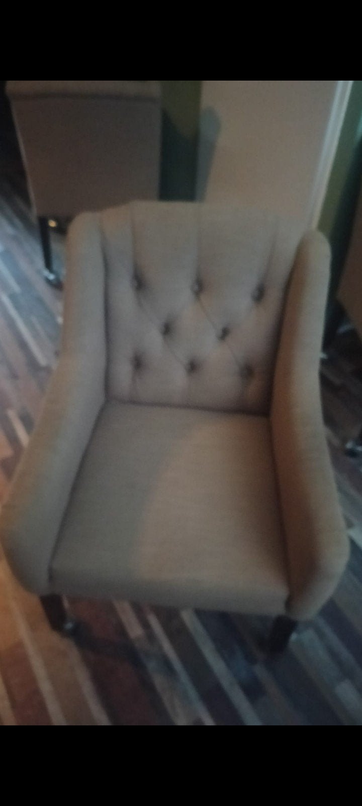 3 stoffen stoelen - samen voor 80 euro, Huis en Inrichting, Stoelen, Ophalen, Gebruikt, Overige kleuren, Drie