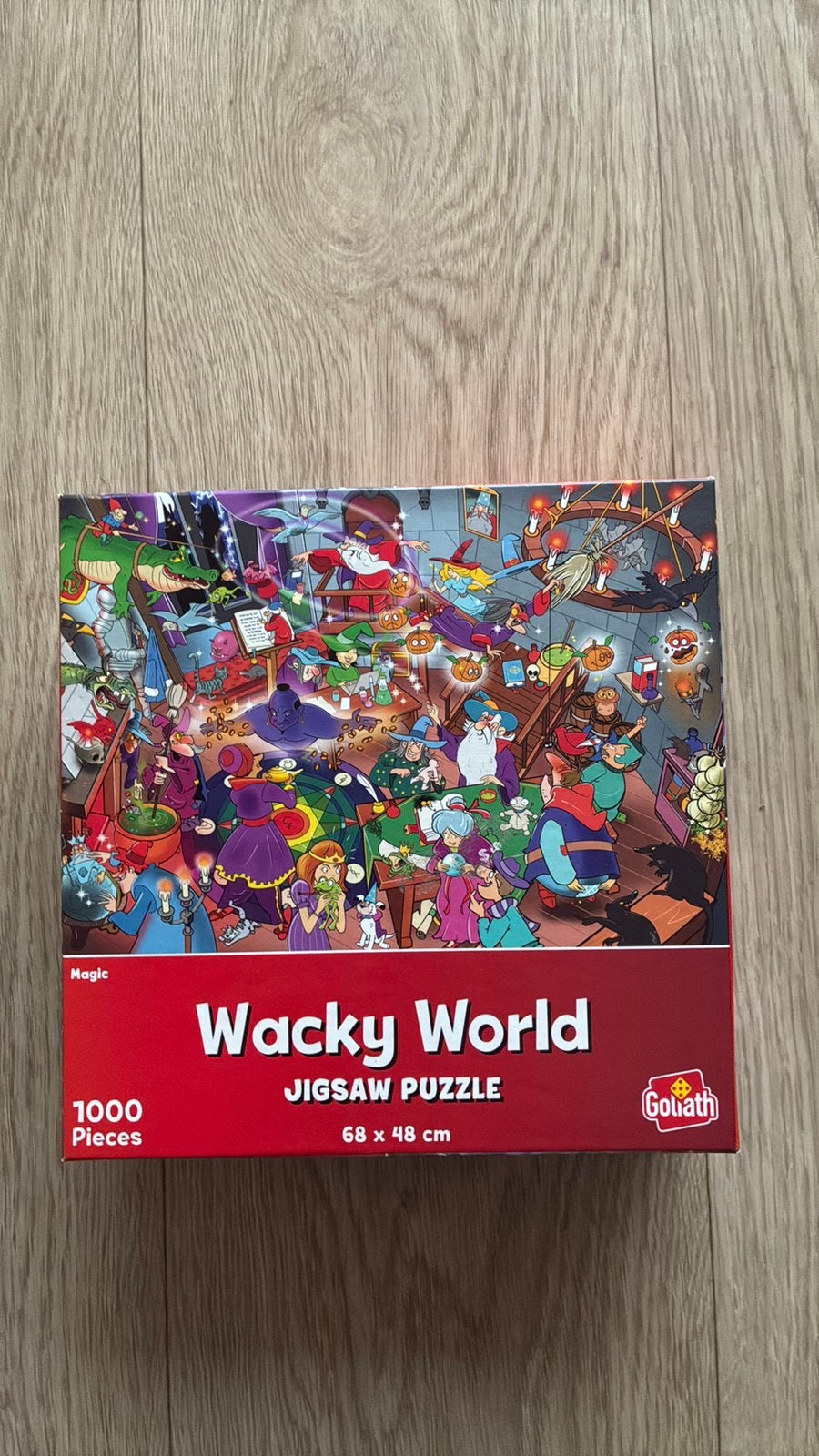 Wacky World Magic puzzel van Goliath, Hobby en Vrije tijd, Denksport en Puzzels, Ophalen of Verzenden, 500 t/m 1500 stukjes, Zo goed als nieuw