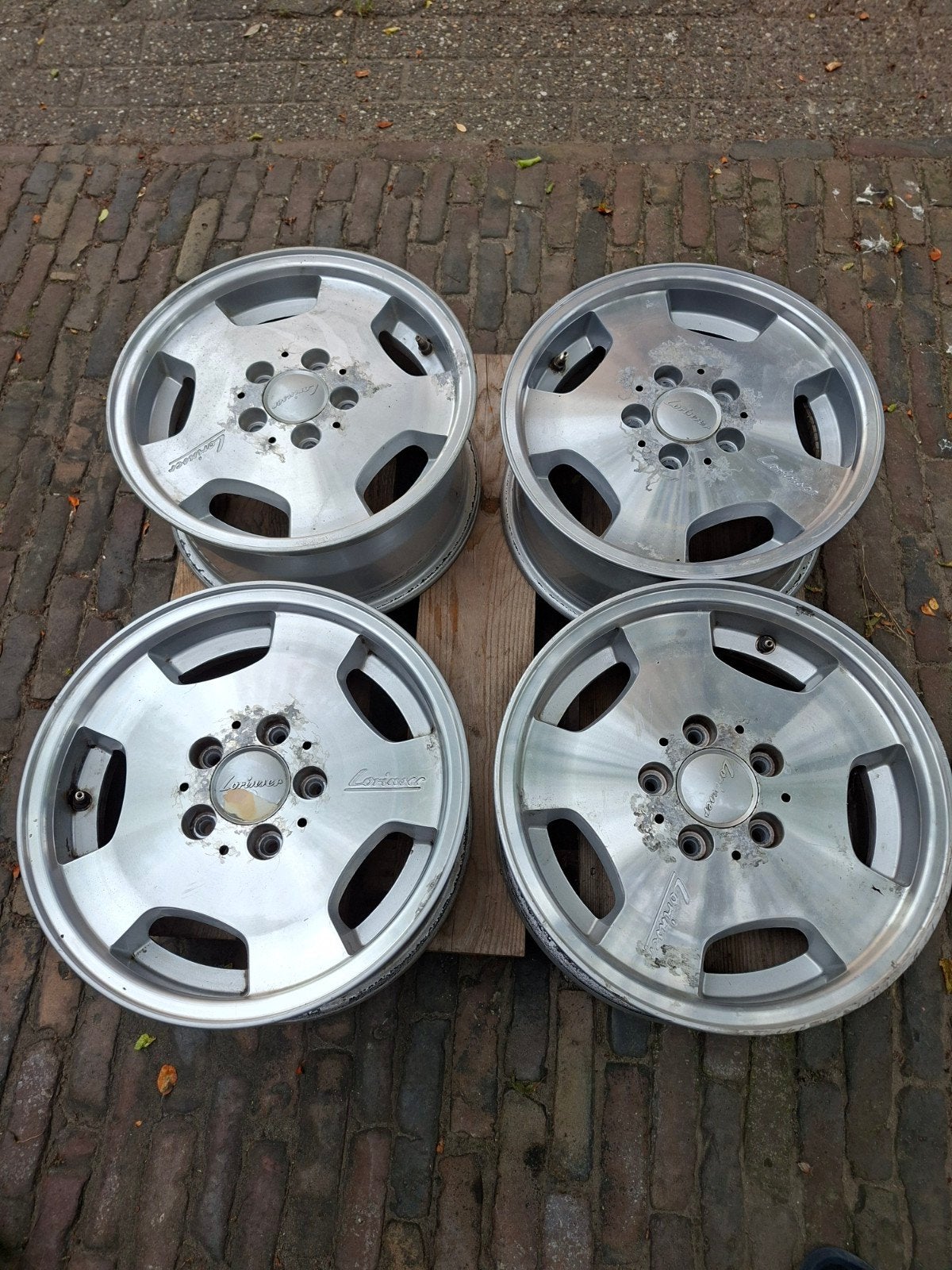 Lorinser velgen voor Mercedes W124, Ophalen, Zomerbanden, Velg(en)
