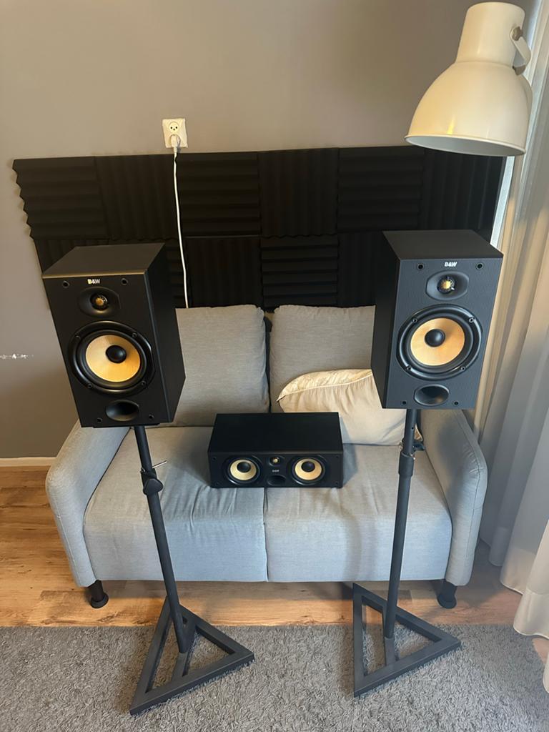 B&W DM601 S1 en CC6 S1 Center Speaker Set, Audio, Tv en Foto, Luidsprekers, Ophalen of Verzenden, Gebruikt, 60 tot 120 watt, Bowers & Wilkins (B&W)