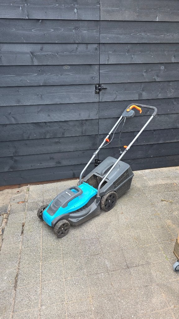 Nette elektrische grasmaaier van Gardena Husqvarna, Ophalen, Cirkelmaaier, Gebruikt, Elektrische grasmaaier