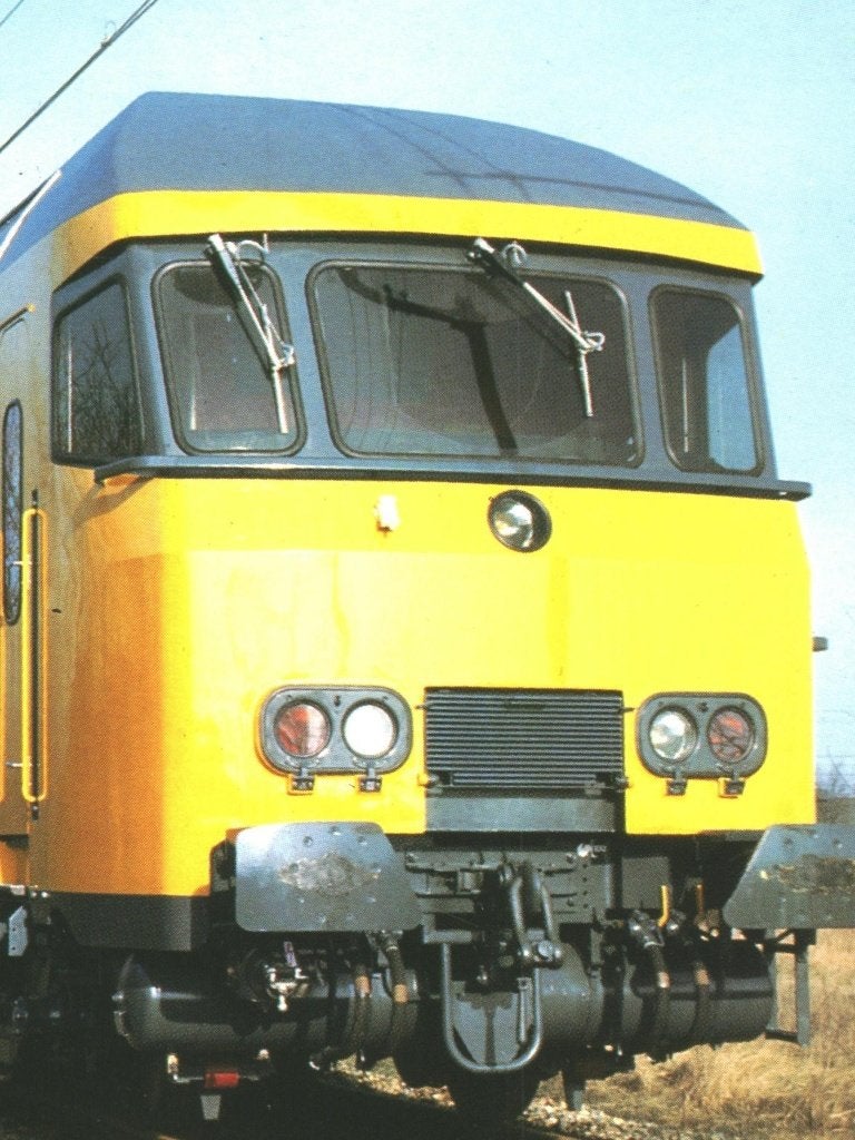 805510	Trein NS Dubbeldekker	 	Gelopen met postzegel, Ophalen of Verzenden, 1980 tot heden, Gelopen, Voertuig